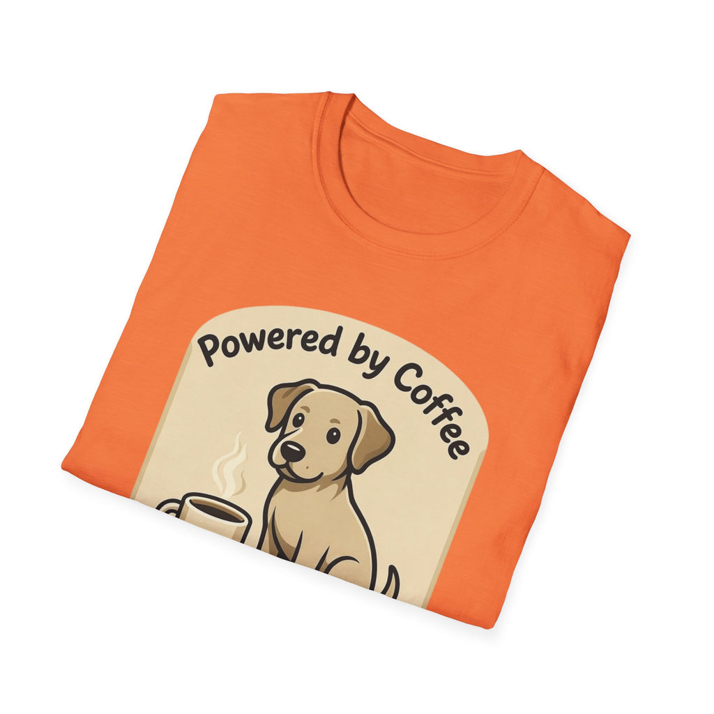Powered By Coffee & Dog Love T-Shirt