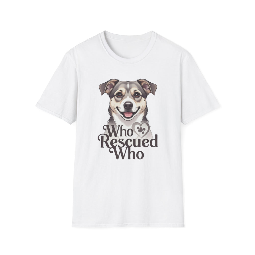 Who Rescued Who T-Shirt