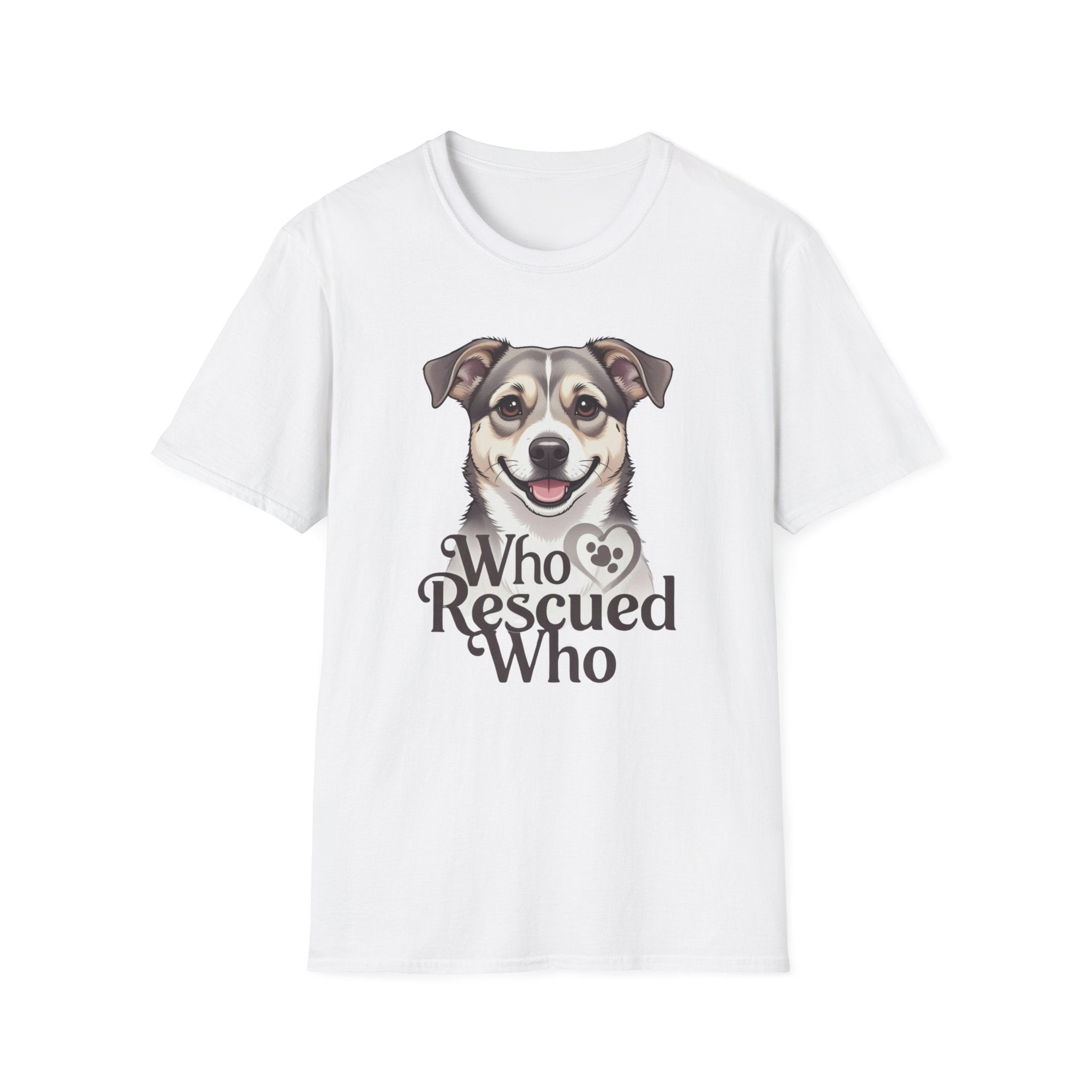 Who Rescued Who T-Shirt