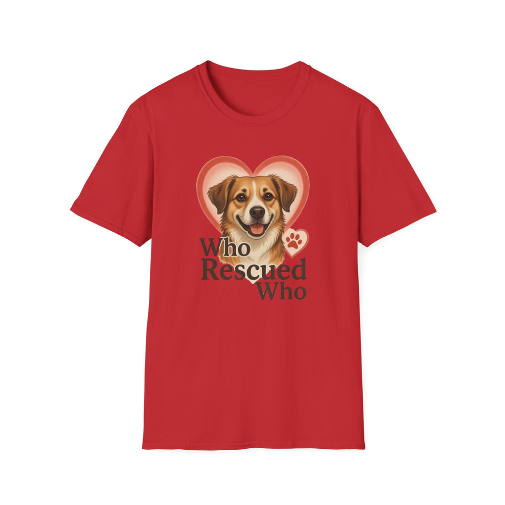 Who Rescued Who T-Shirt