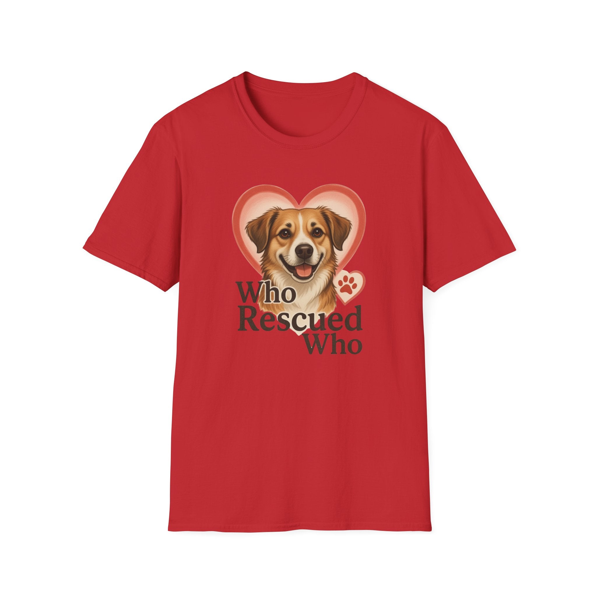 Who Rescued Who T-Shirt