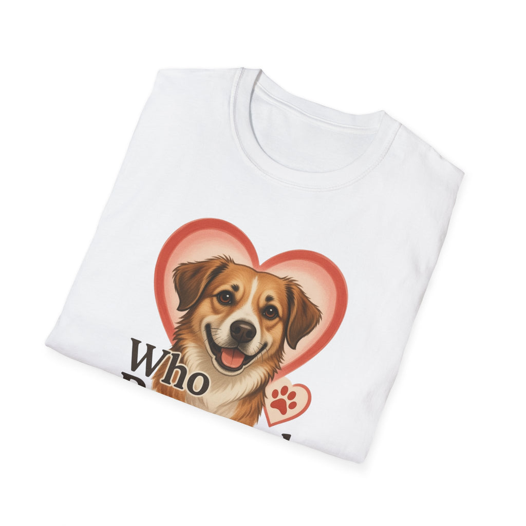 Who Rescued Who T-Shirt