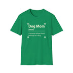Dog Mom, A Woman Whose Heart Belongs To a Dog T-Shirt