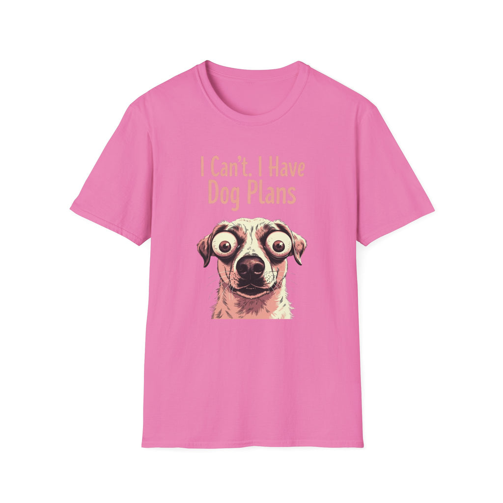 I Can't I Have Dog Plans T-Shirt
