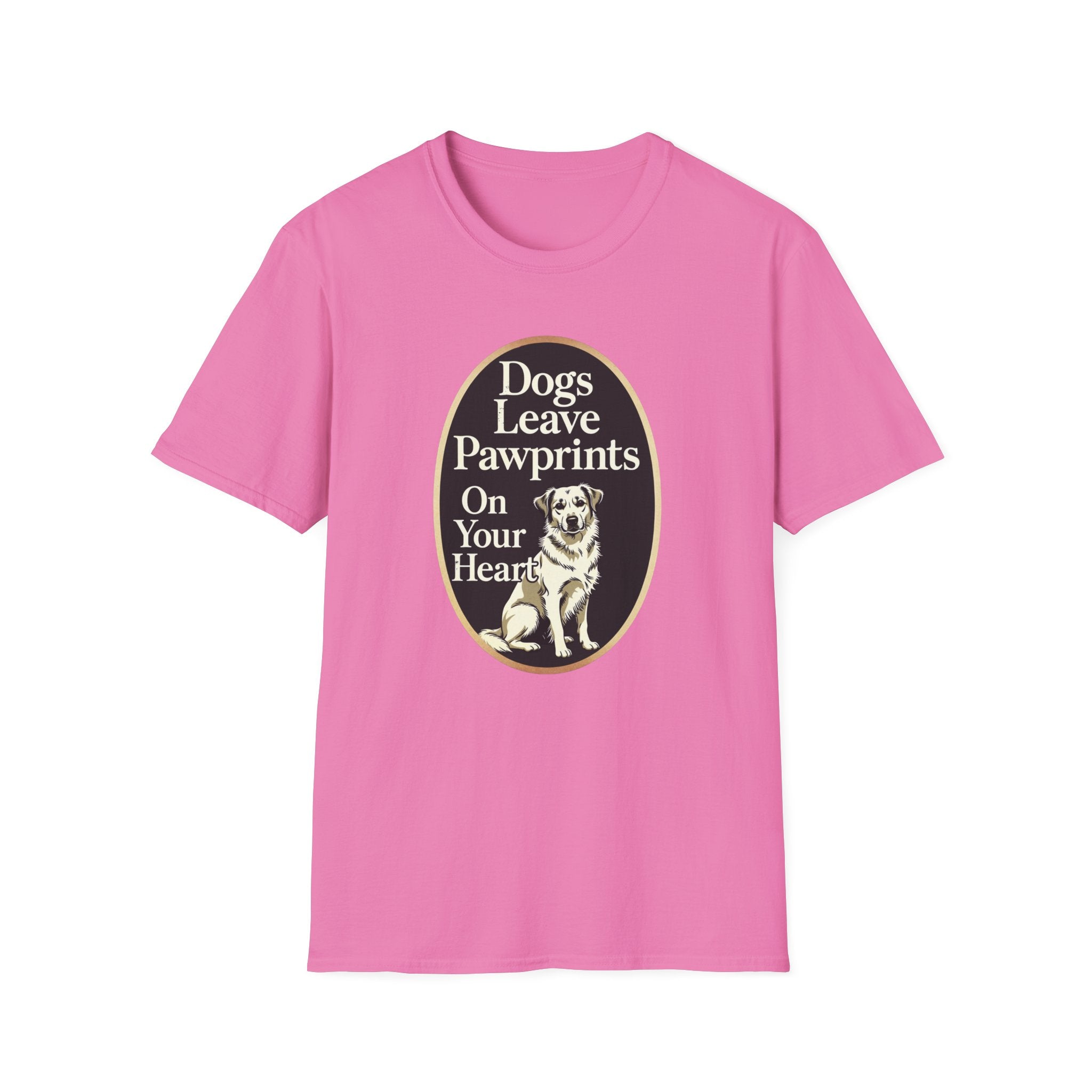 Dogs Leave Pawprints On Your Heart T-Shirt