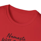 Namaste With My Dog T-Shirt