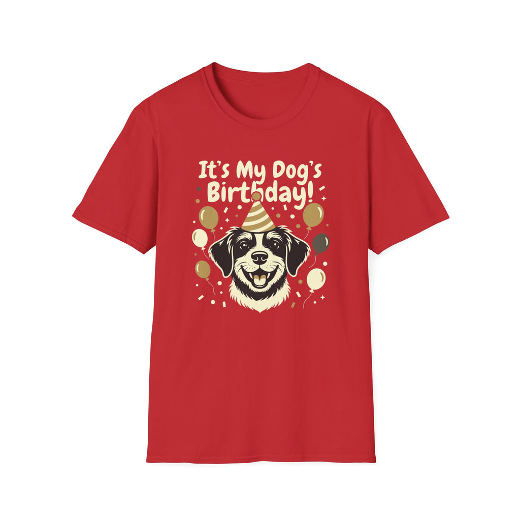 Its My Dog's Birthday T-Shirt