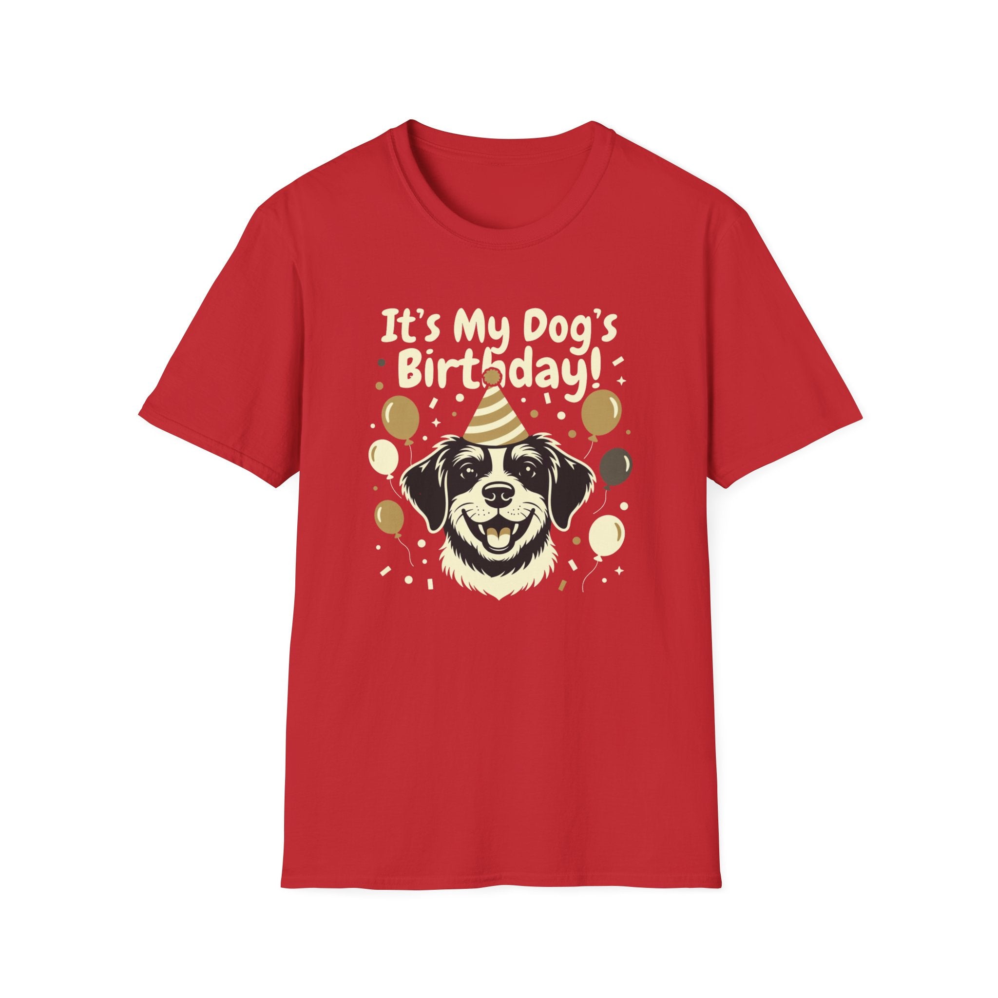 Its My Dog's Birthday T-Shirt