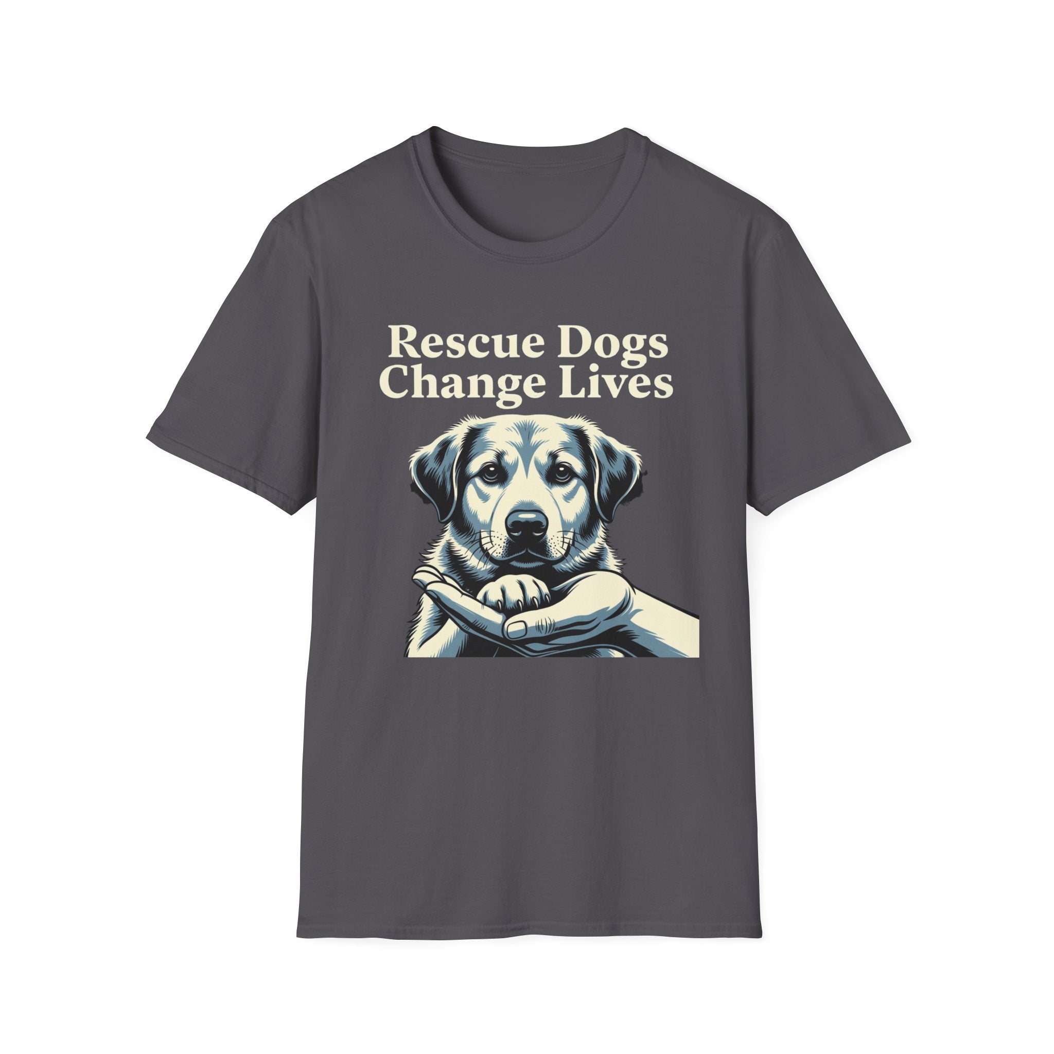 Rescue Dogs Change Lives T-Shirt