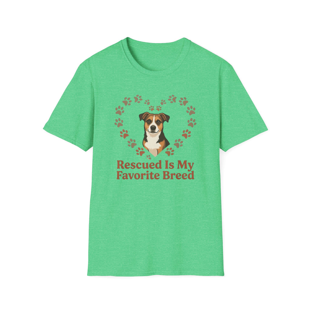 Rescued Is My Favorite Breed T-Shirt