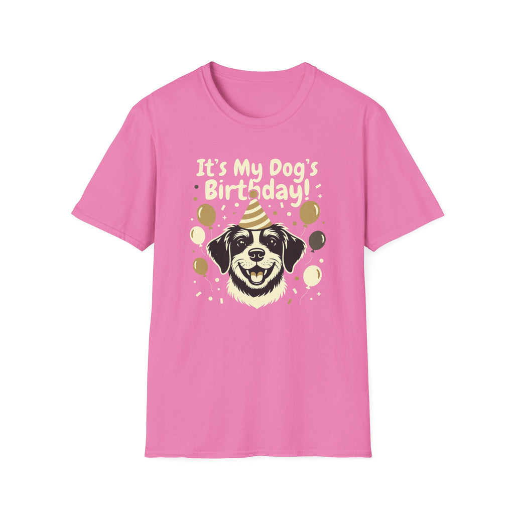 Its My Dog's Birthday T-Shirt