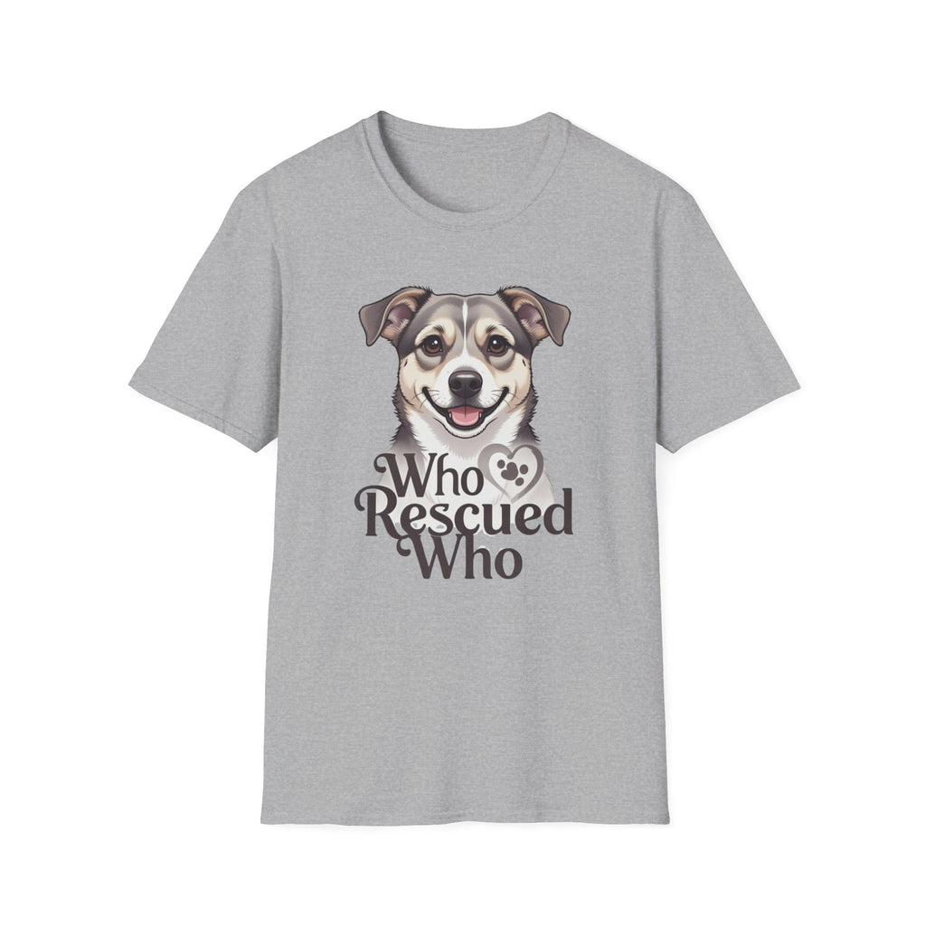 Who Rescued Who T-Shirt
