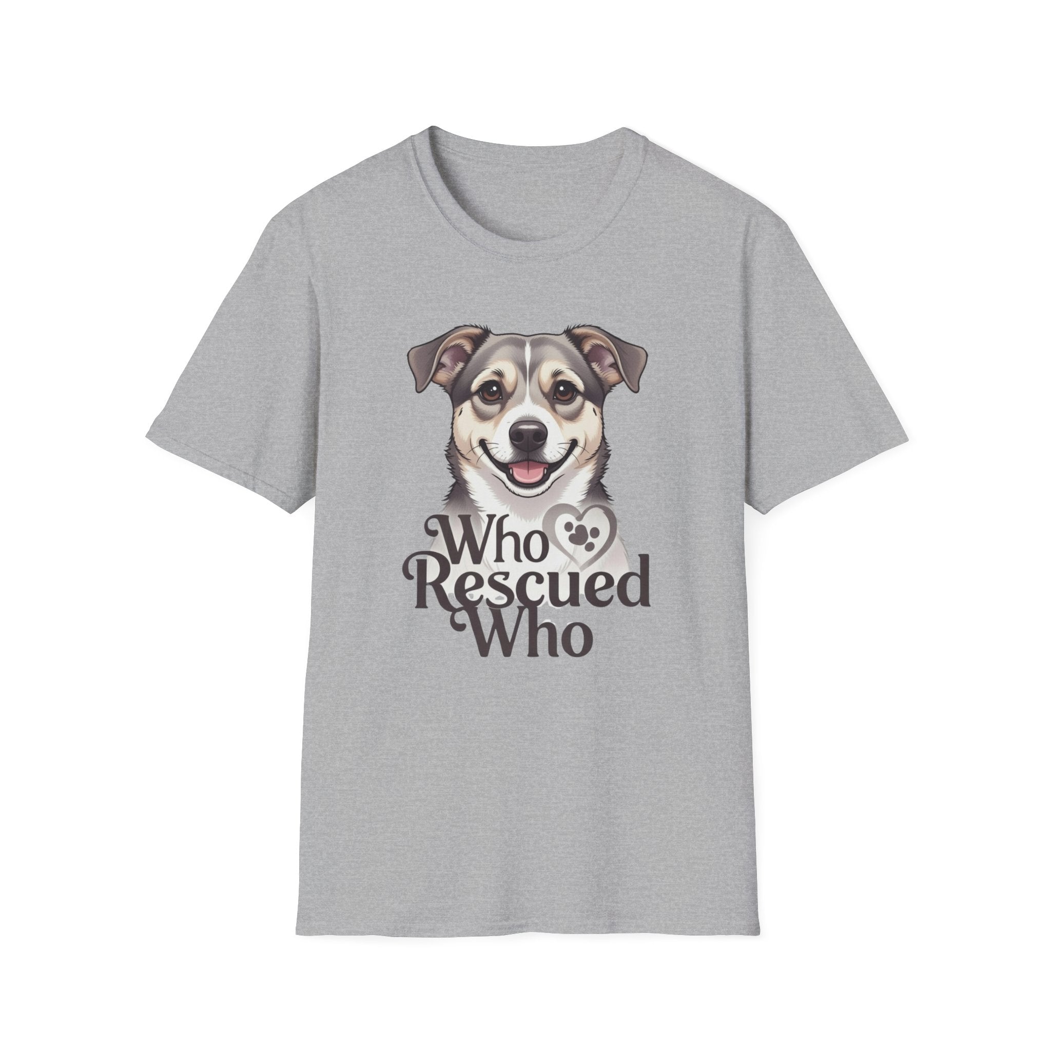 Who Rescued Who T-Shirt