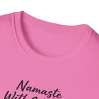 Namaste With My Dog T-Shirt