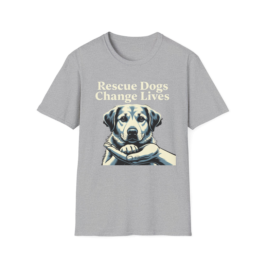 Rescue Dogs Change Lives T-Shirt