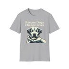 Rescue Dogs Change Lives T-Shirt