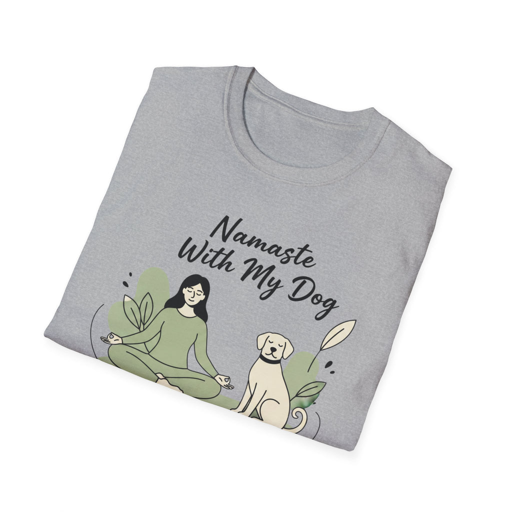 Namaste With My Dog T-Shirt