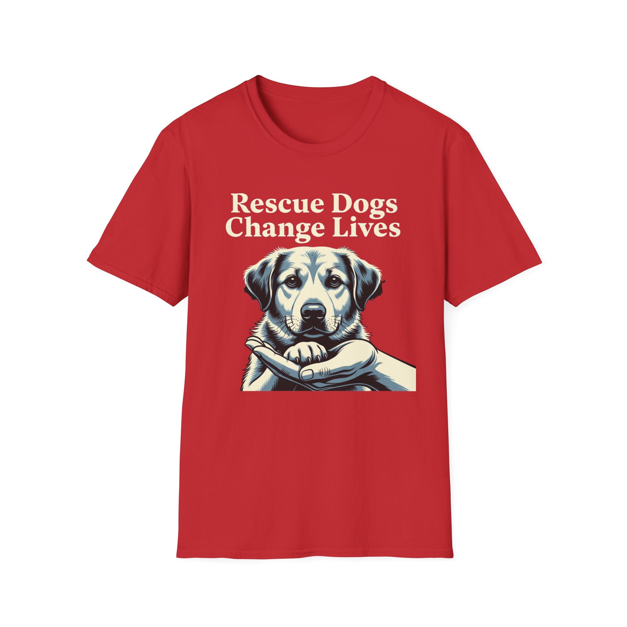 Rescue Dogs Change Lives T-Shirt
