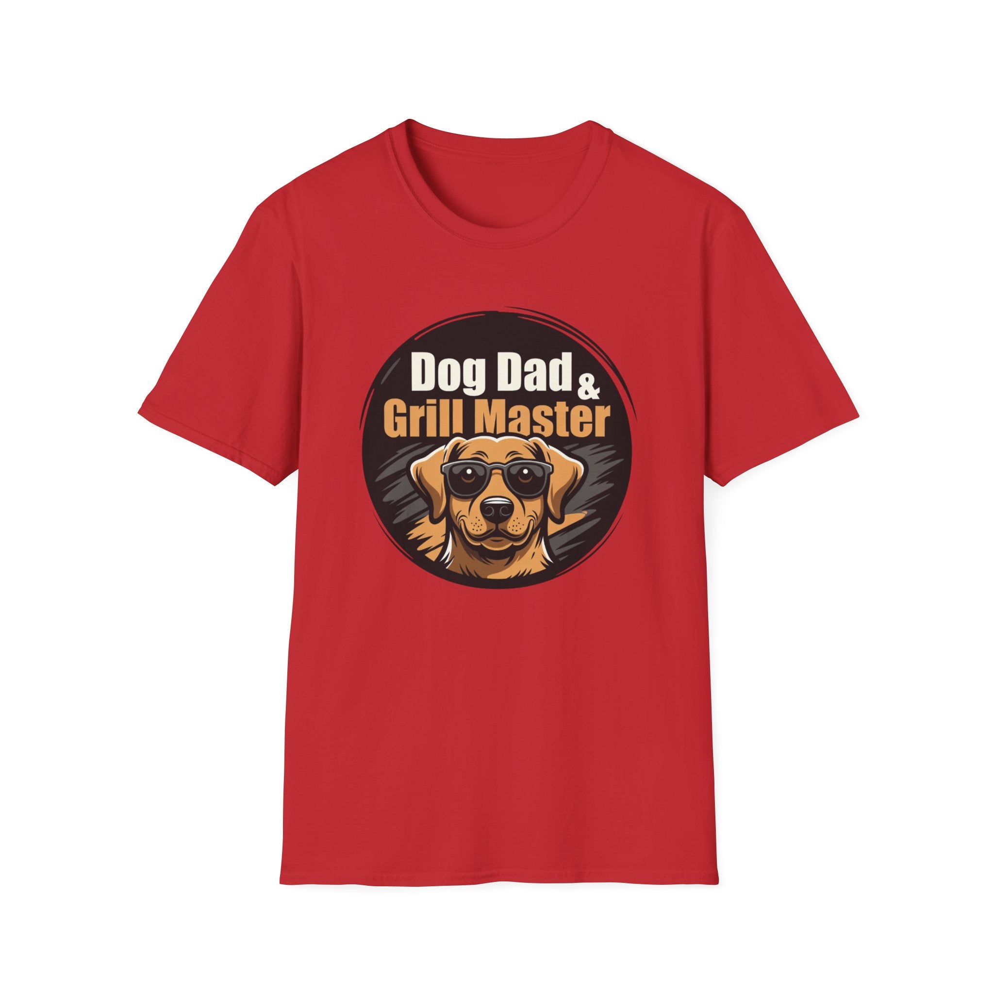 Dog Dad & Grill Master T-Shirt