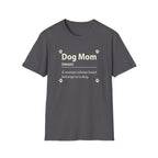 Dog Mom, A Woman Whose Heart Belongs To a Dog T-Shirt
