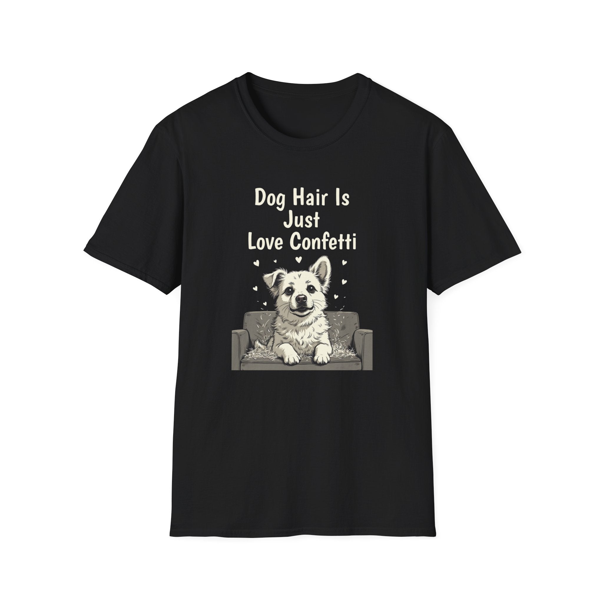Dog Hair Is Just Love Confetti T-Shirt