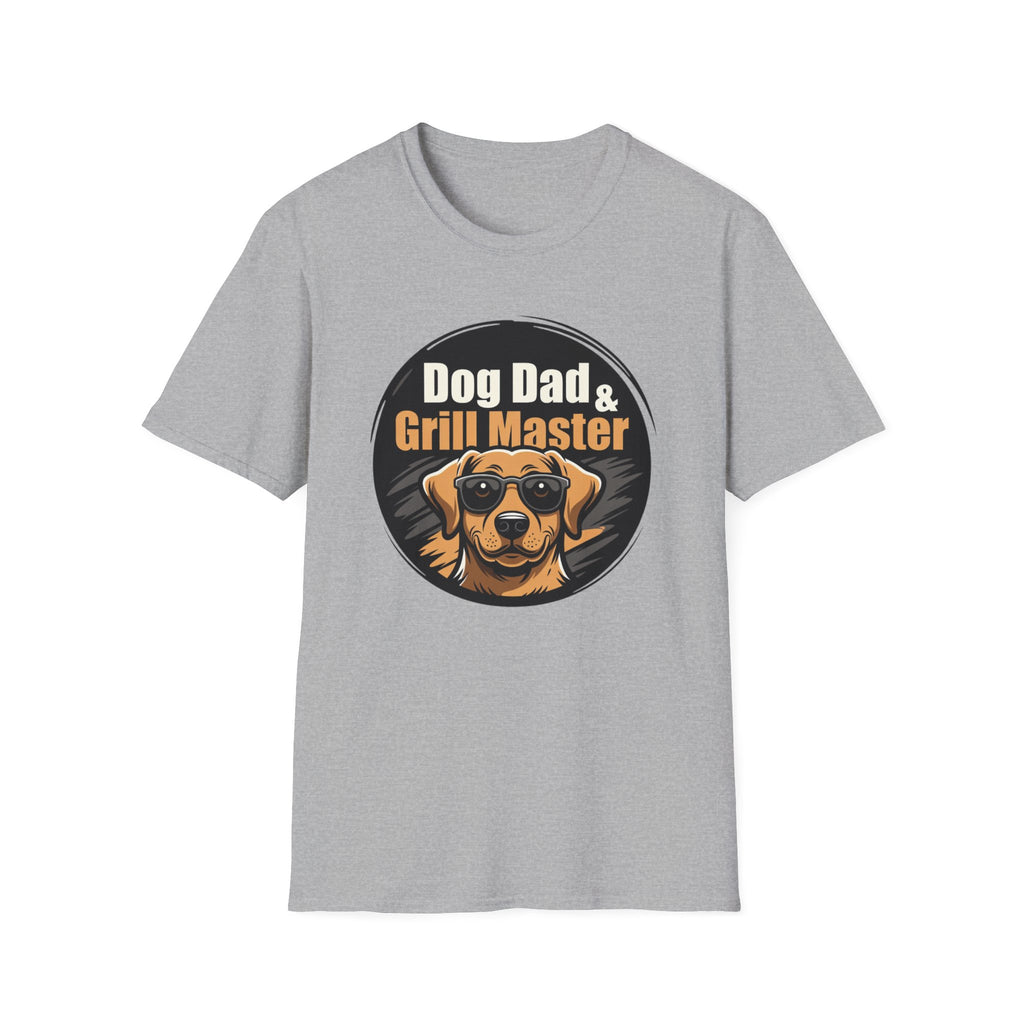 Dog Dad & Grill Master T-Shirt