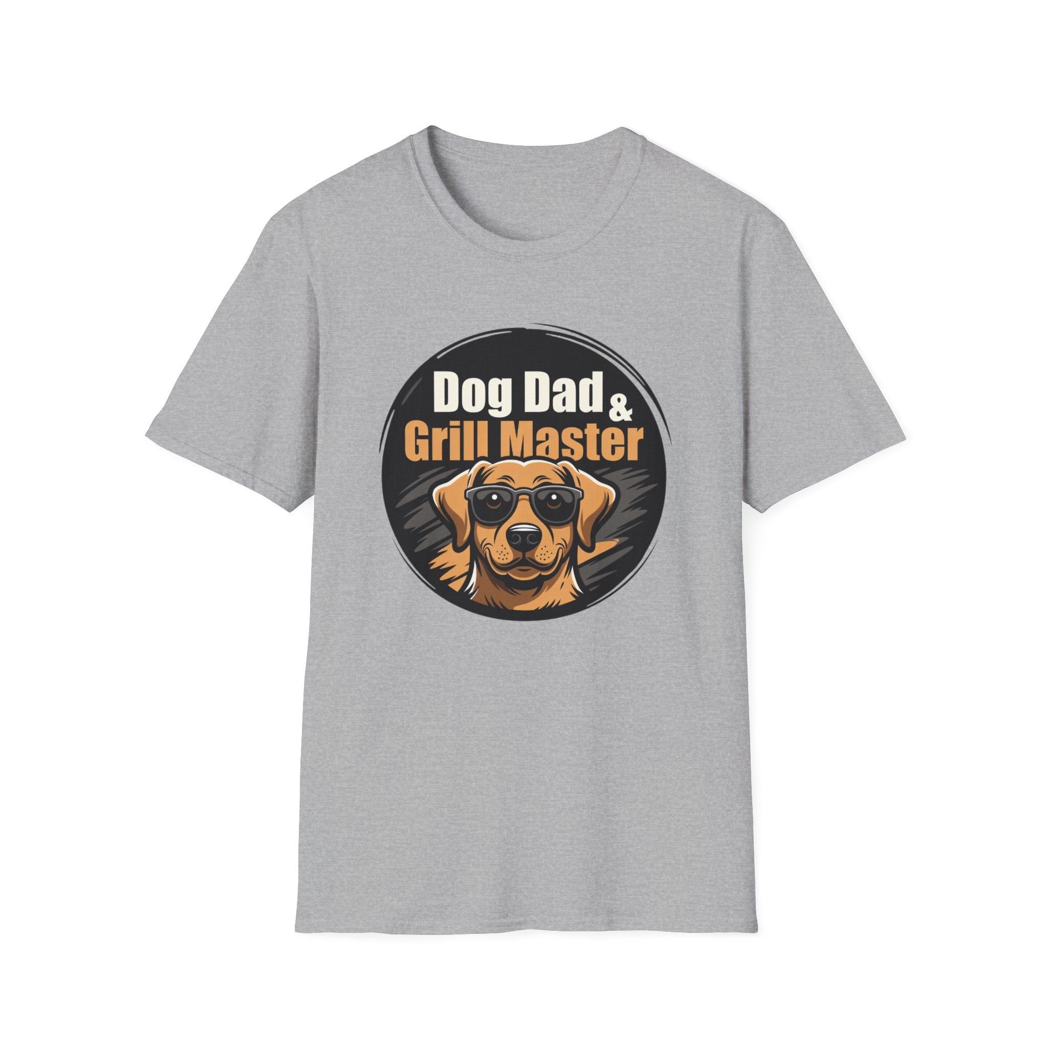Dog Dad & Grill Master T-Shirt