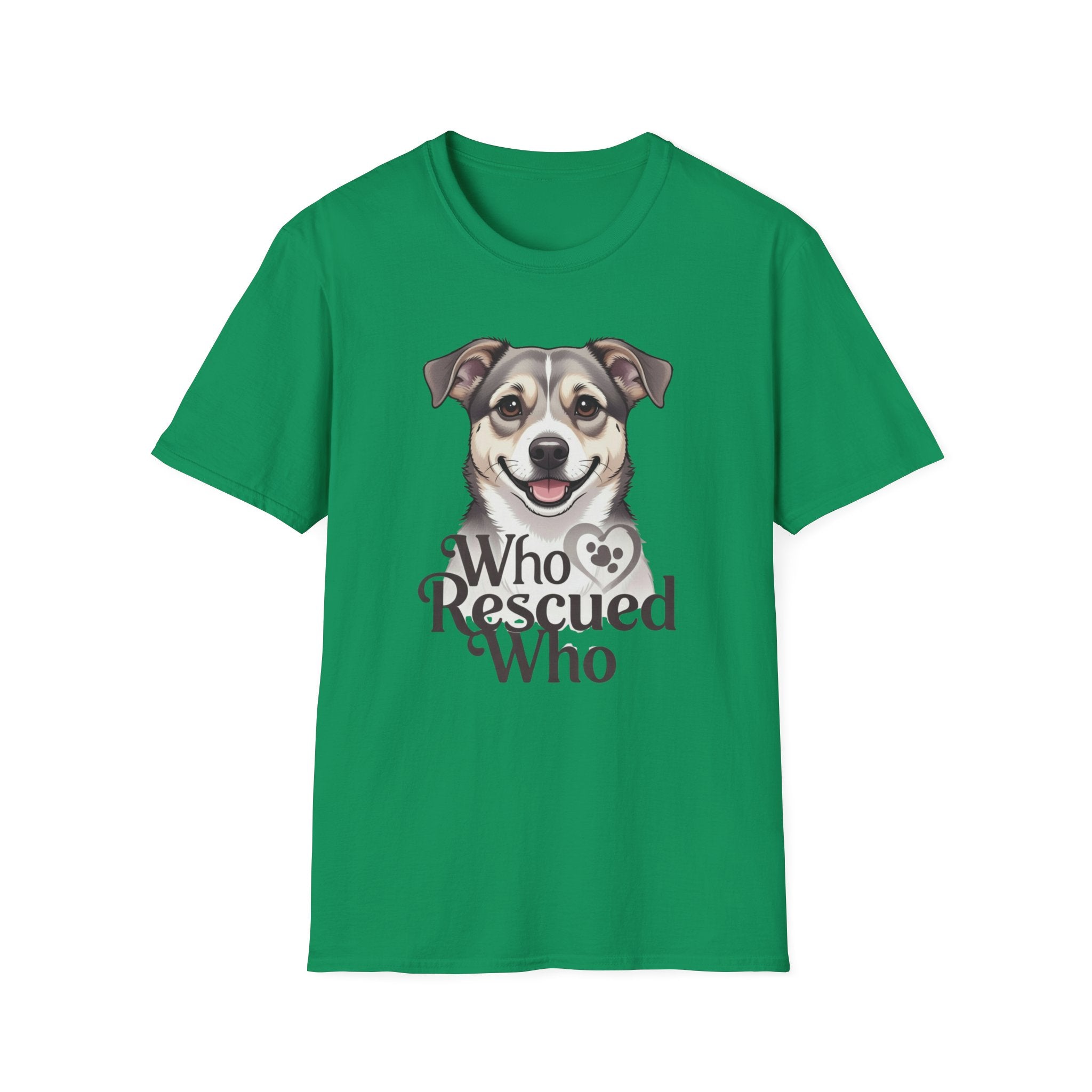 Who Rescued Who T-Shirt