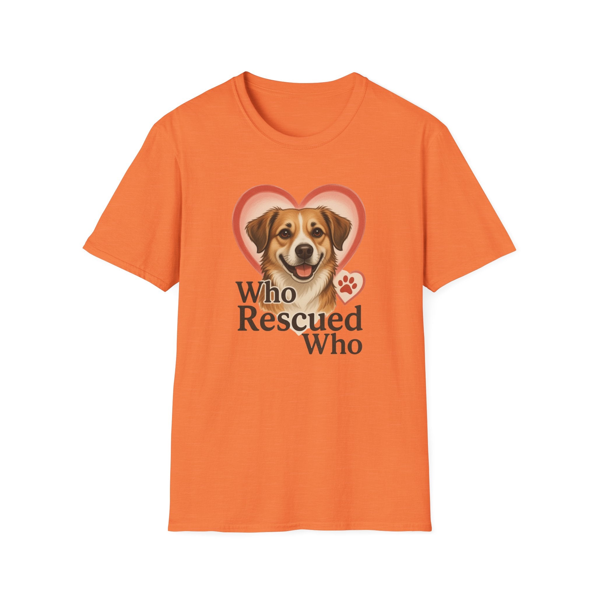 Who Rescued Who T-Shirt