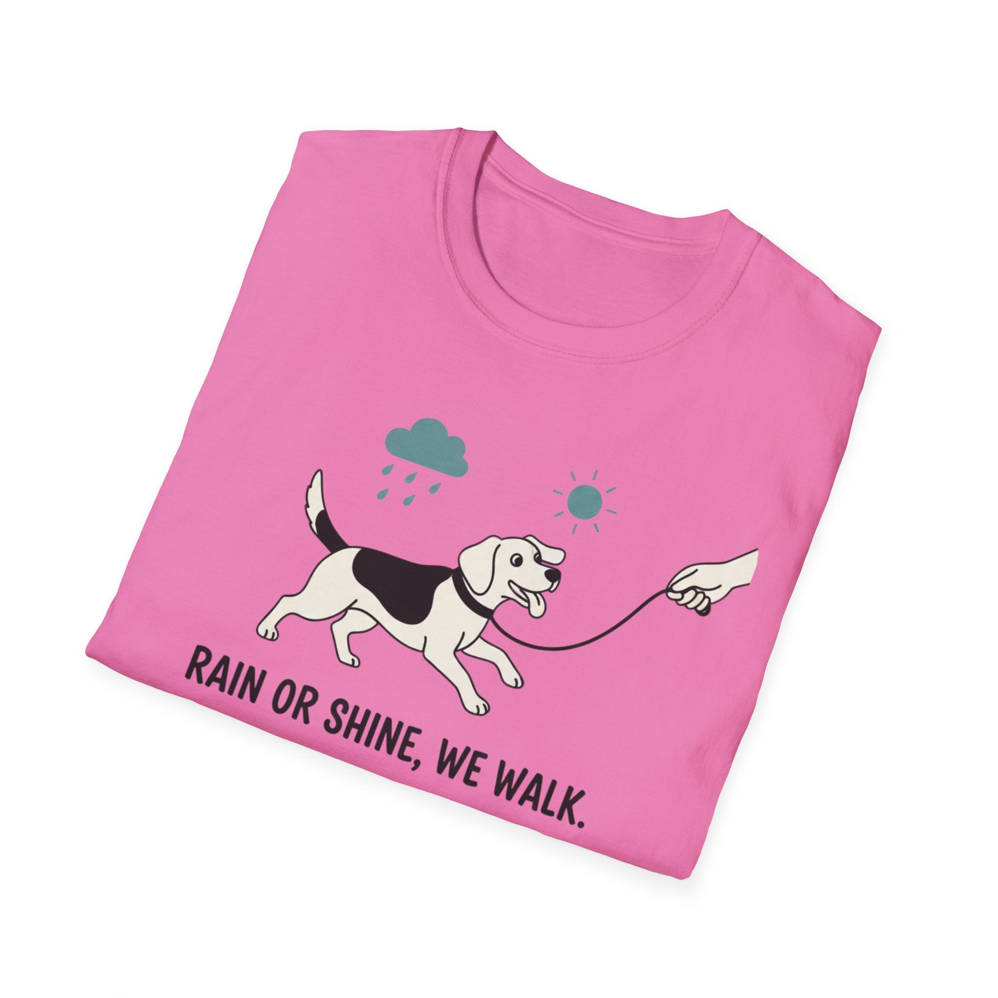 Rain Or Shine, We Walk T-Shirt