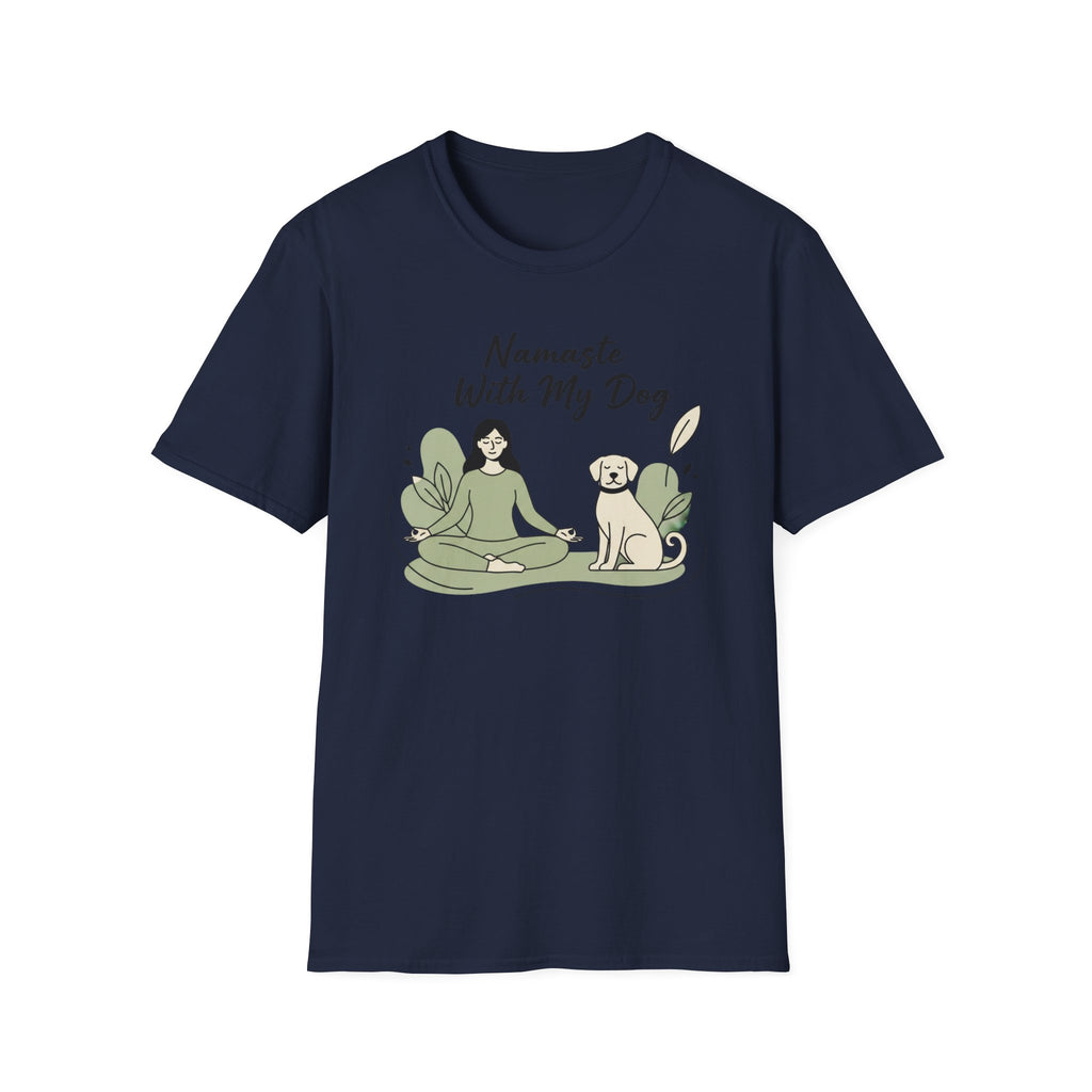 Namaste With My Dog T-Shirt