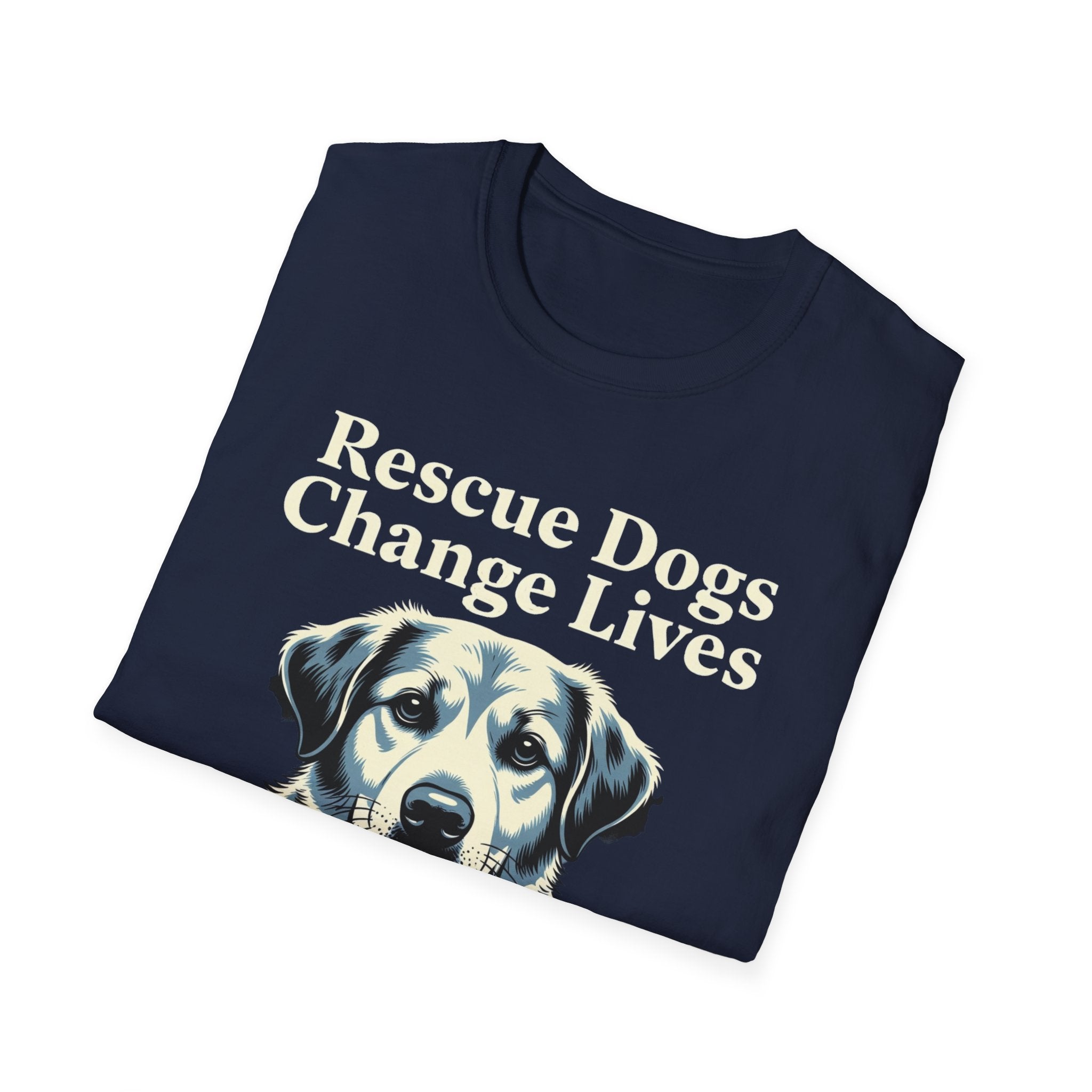 Rescue Dogs Change Lives T-Shirt
