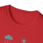 Rain Or Shine, We Walk T-Shirt