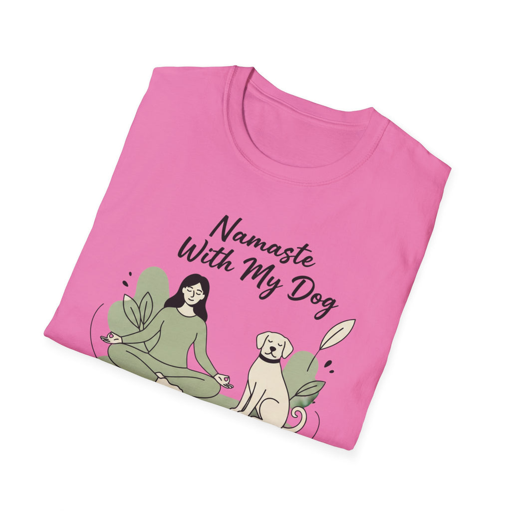 Namaste With My Dog T-Shirt