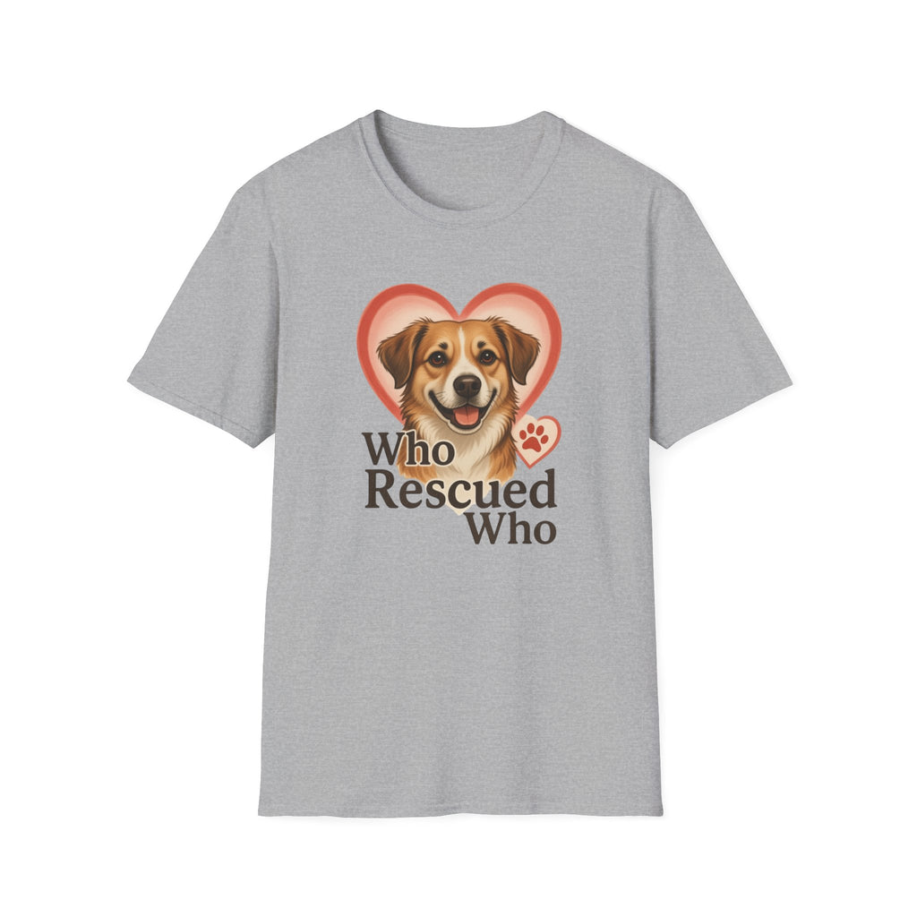 Who Rescued Who T-Shirt