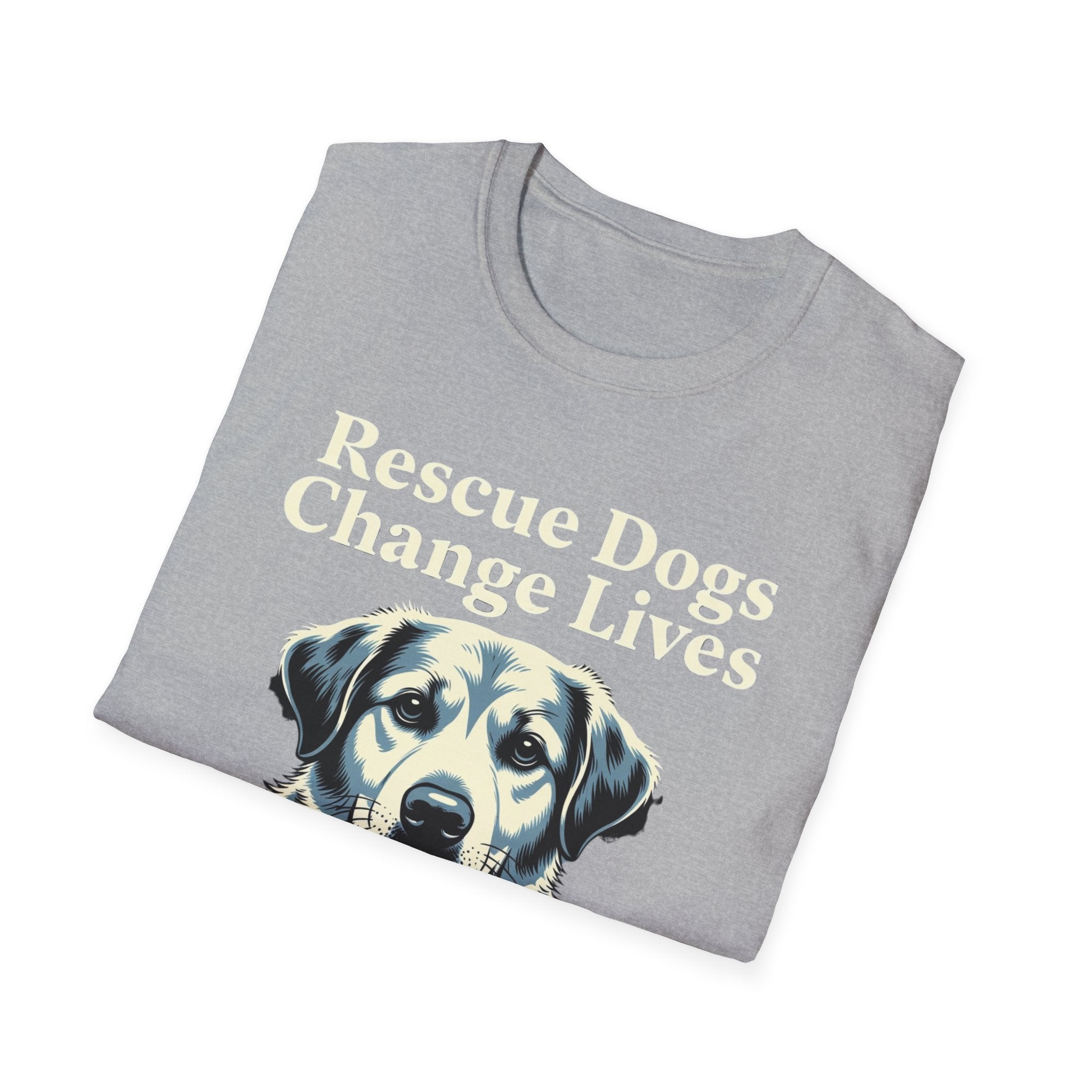 Rescue Dogs Change Lives T-Shirt
