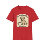 Powered By Coffee & Dog Love T-Shirt