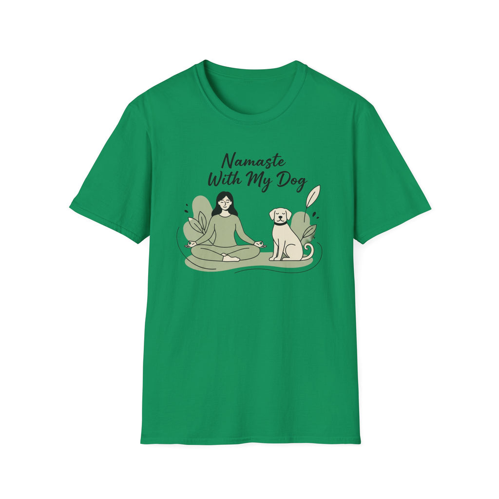 Namaste With My Dog T-Shirt