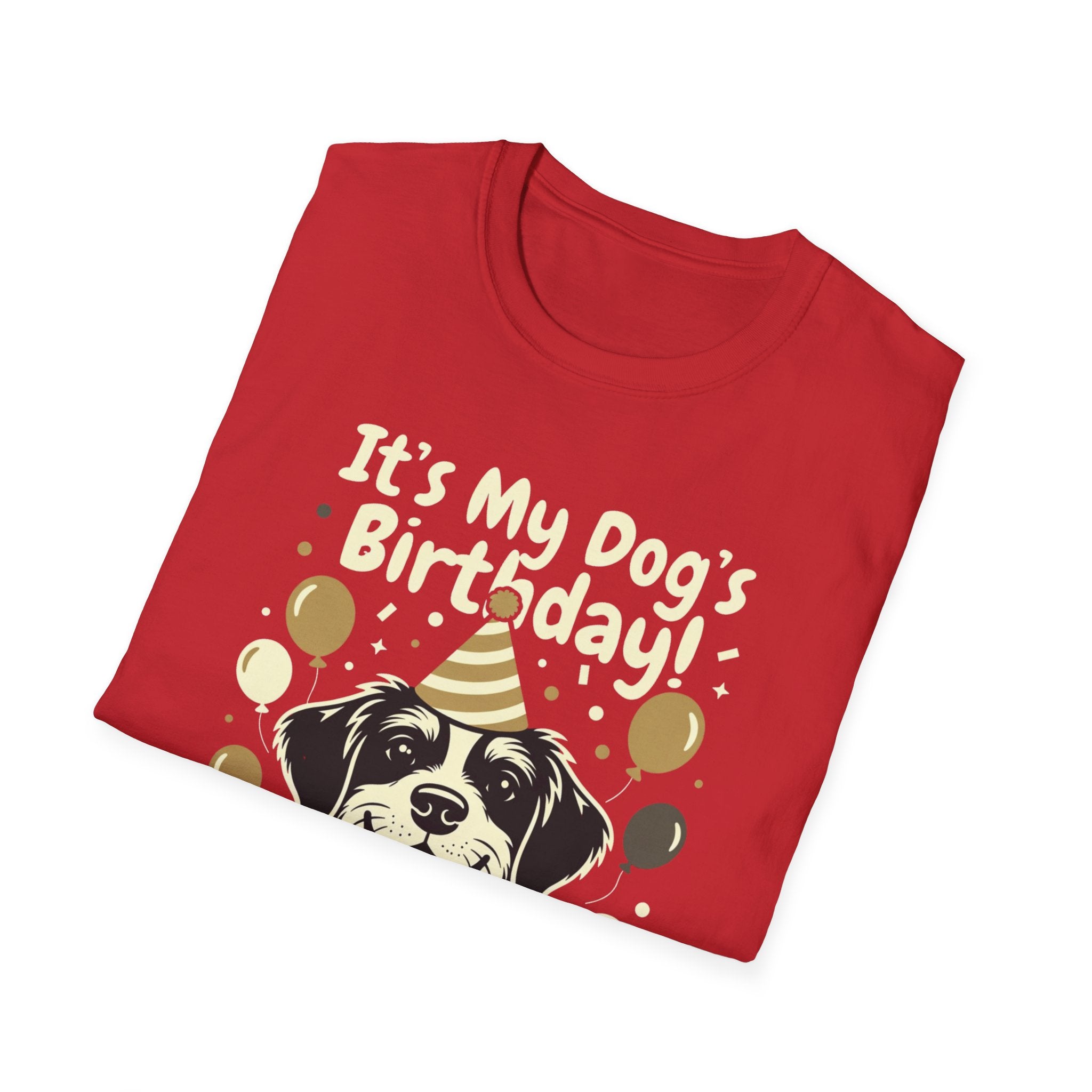 Its My Dog's Birthday T-Shirt