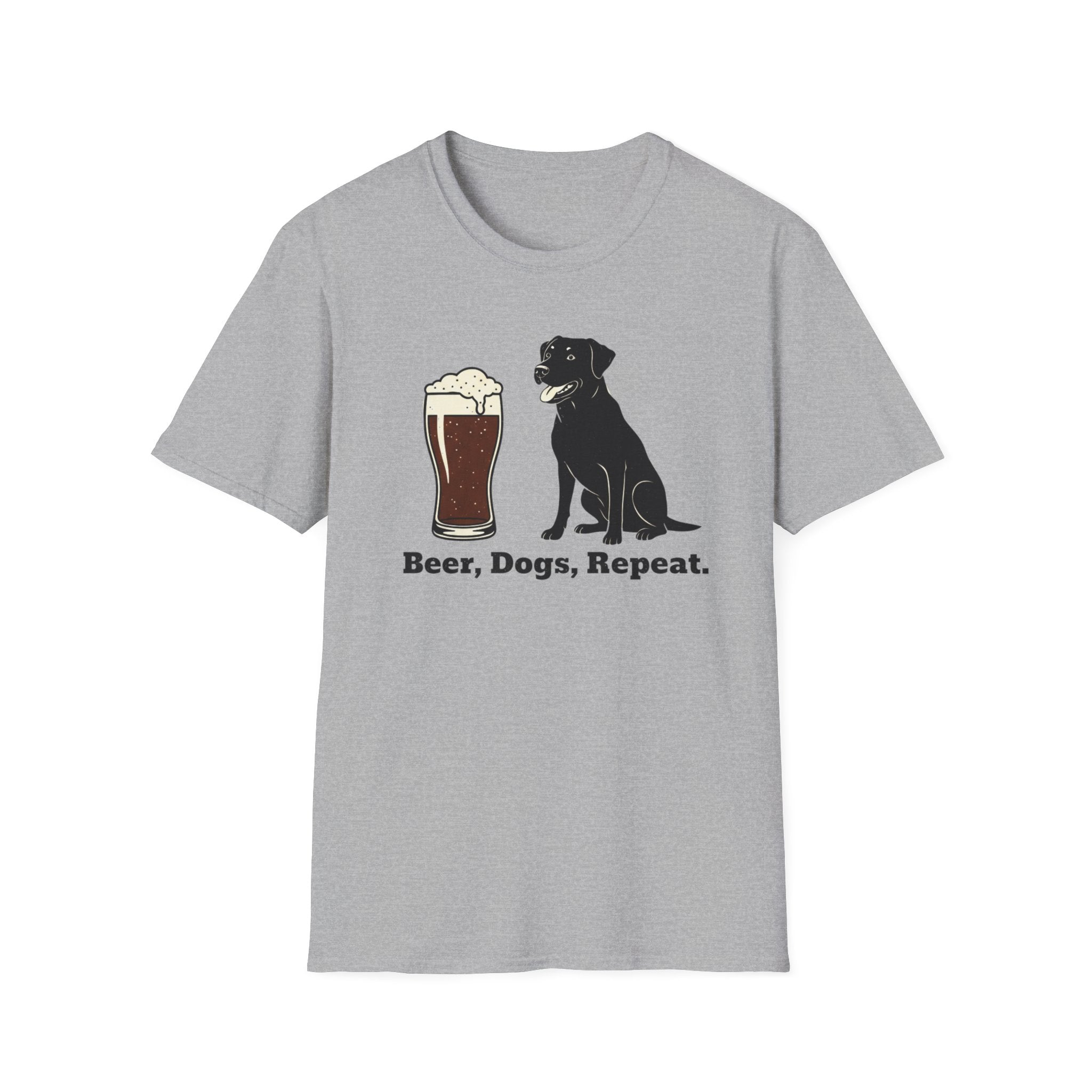 Beer, Dogs, Repeat T-Shirt