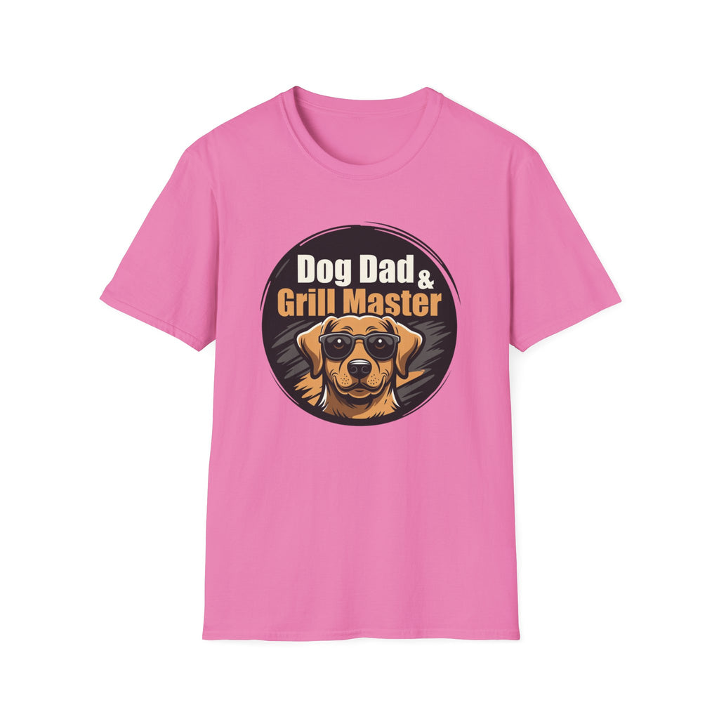 Dog Dad & Grill Master T-Shirt