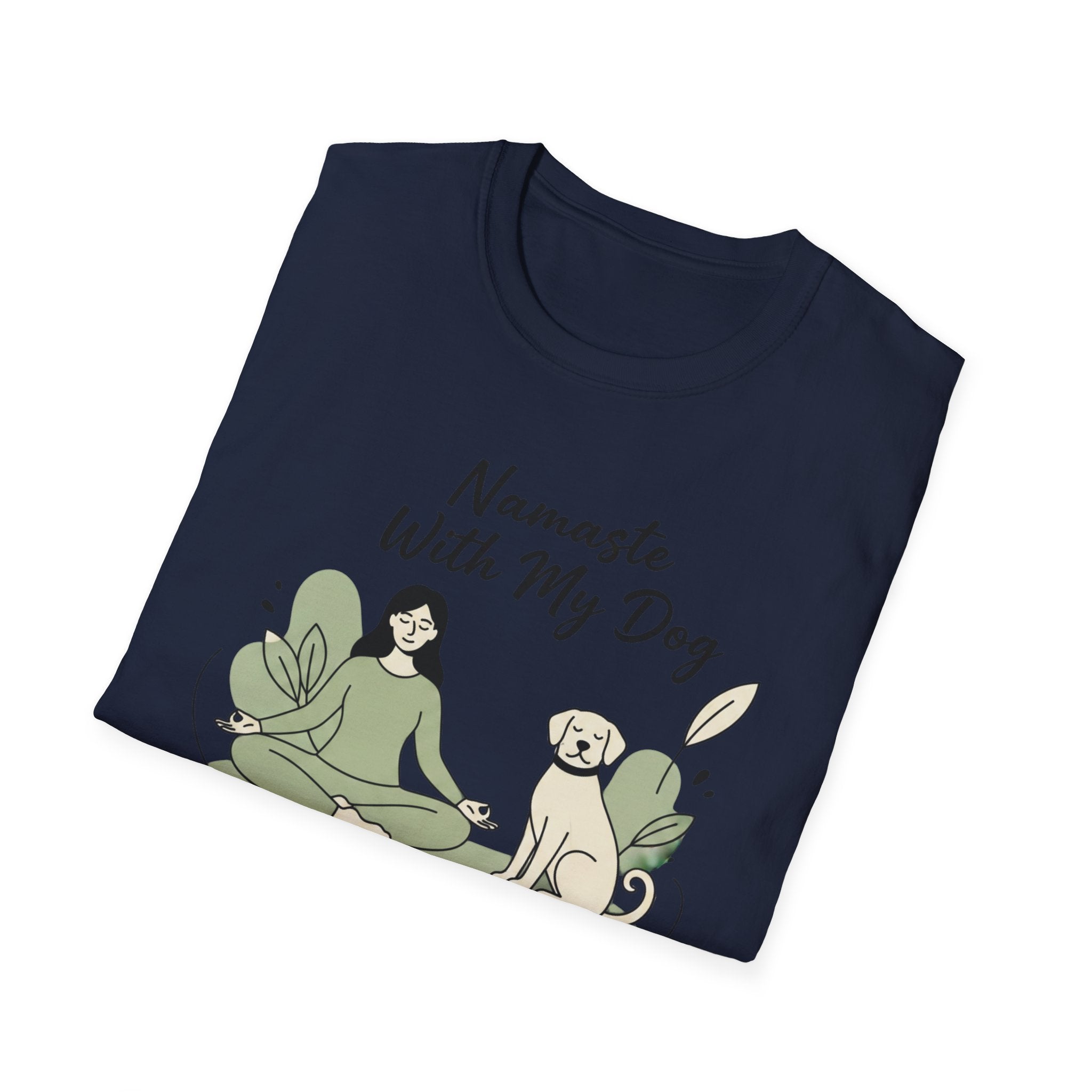 Namaste With My Dog T-Shirt