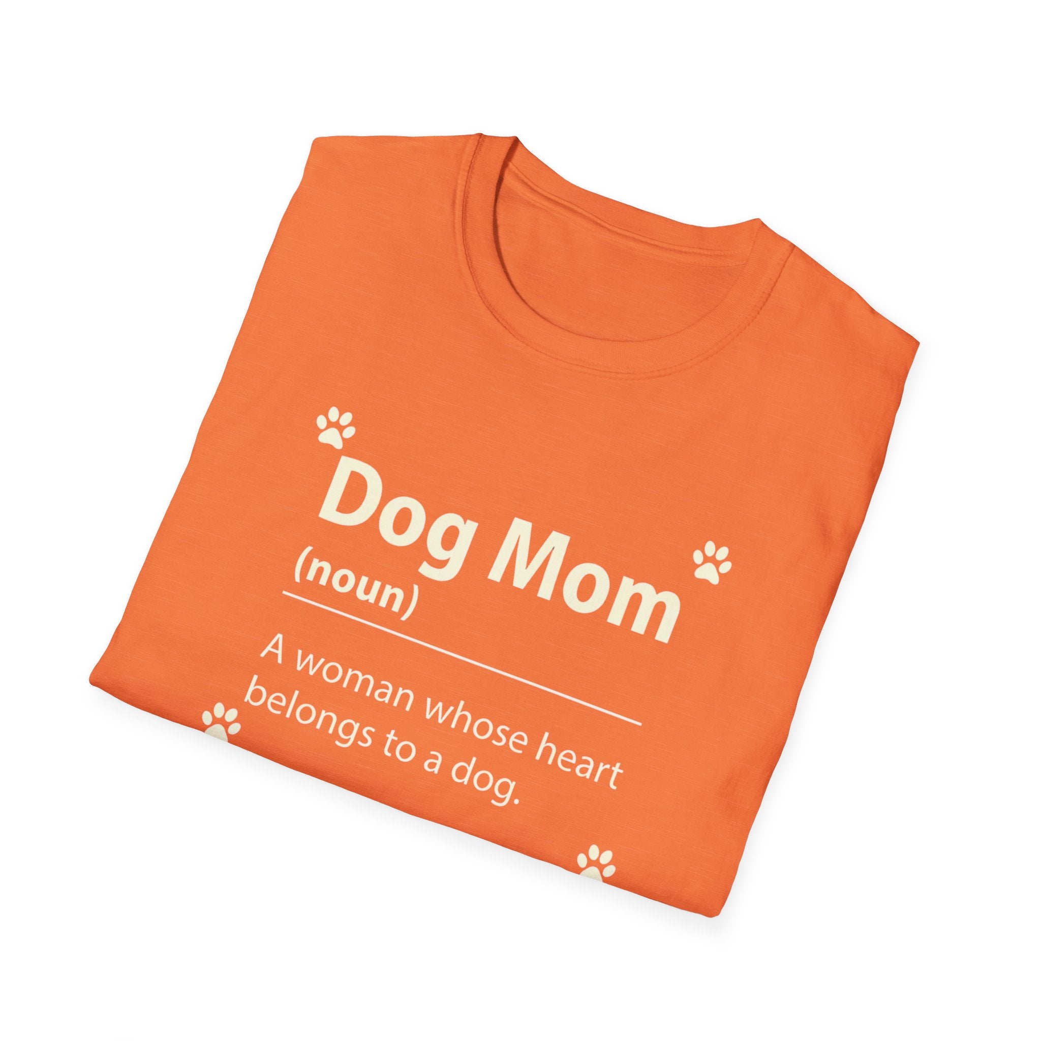 Dog Mom, A Woman Whose Heart Belongs To a Dog T-Shirt