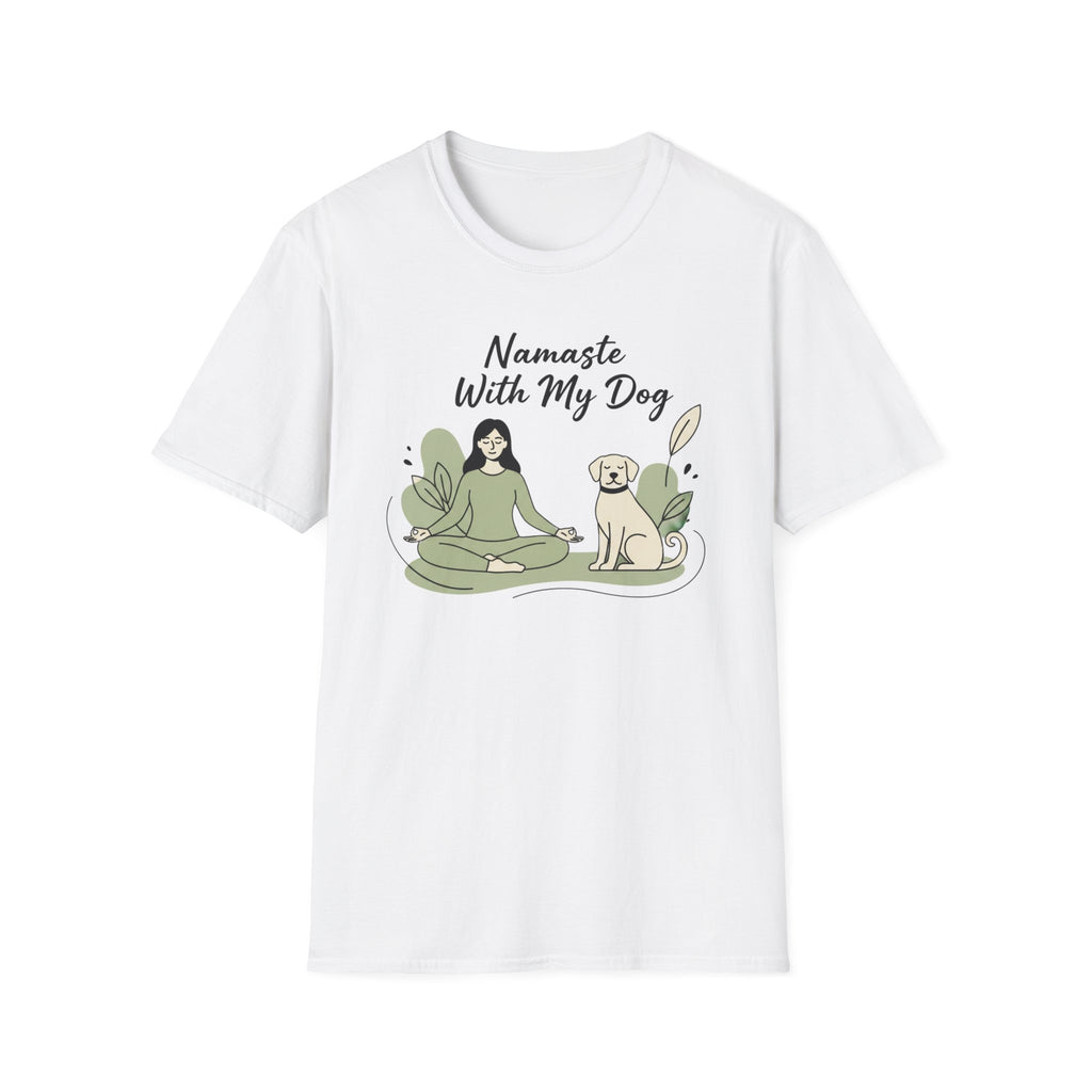 Namaste With My Dog T-Shirt