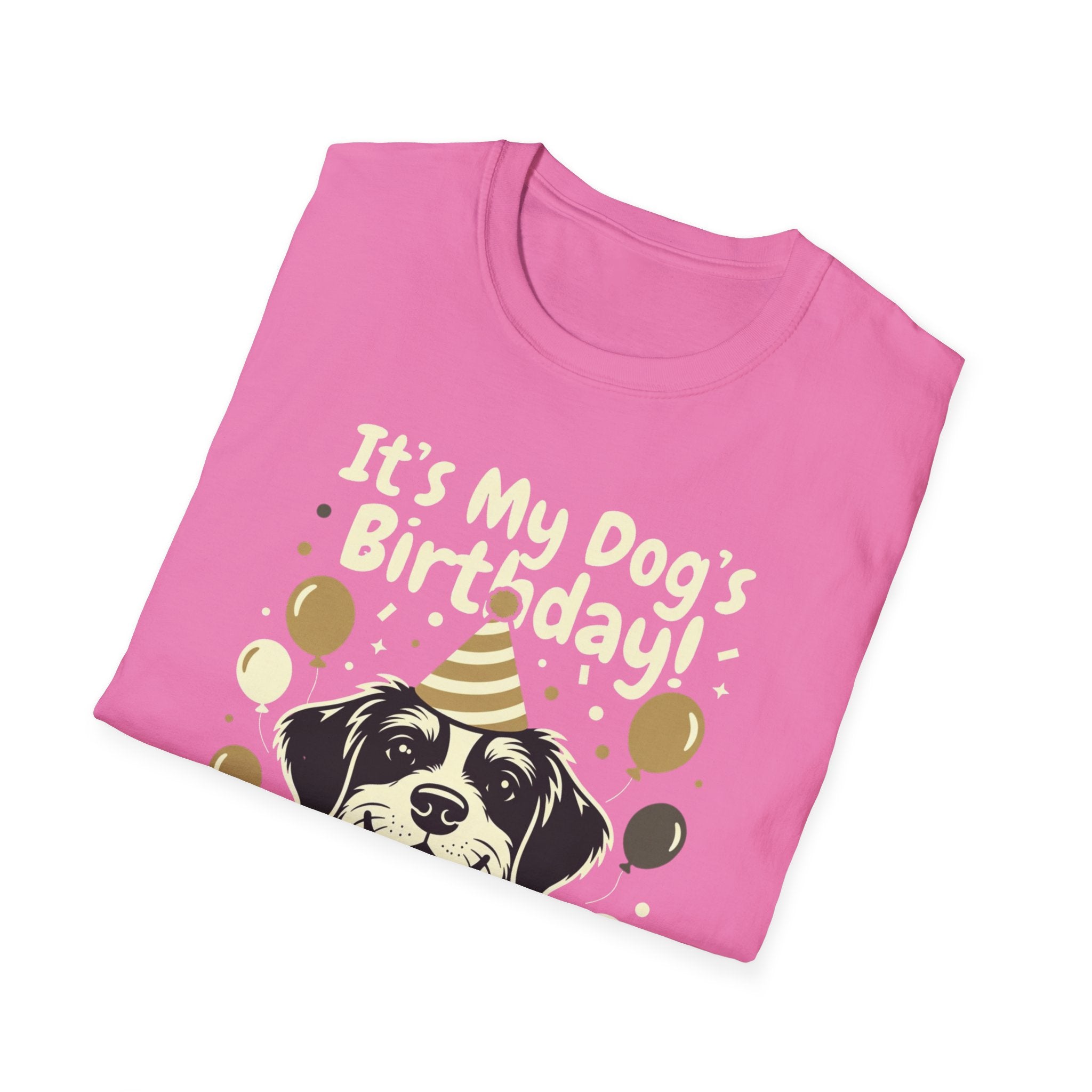 Its My Dog's Birthday T-Shirt