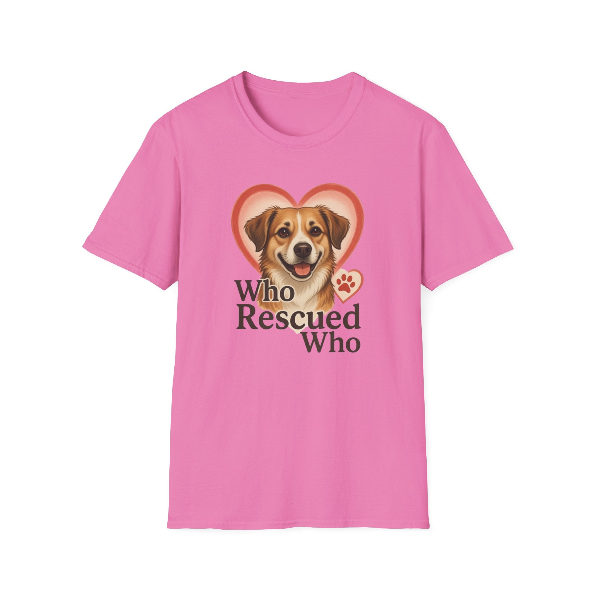 Who Rescued Who T-Shirt