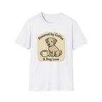 Powered By Coffee & Dog Love T-Shirt