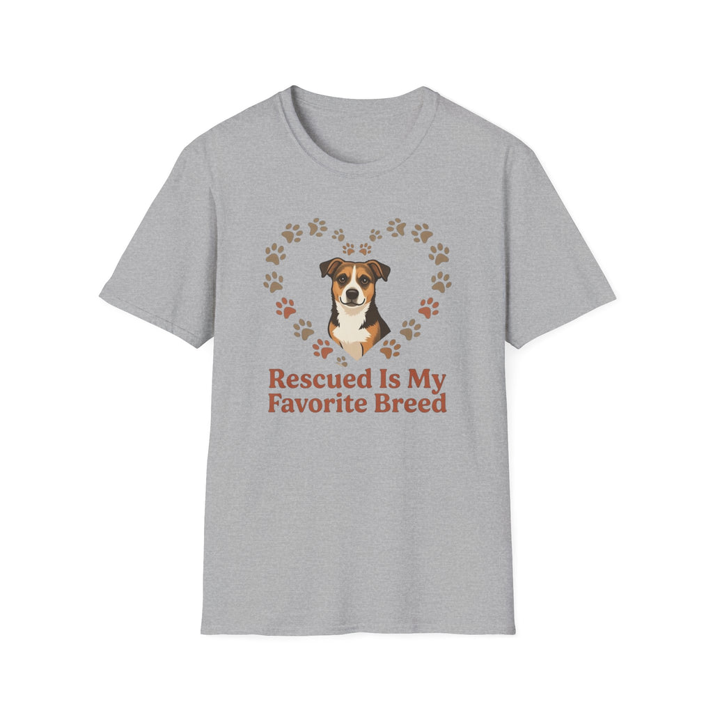 Rescued Is My Favorite Breed T-Shirt