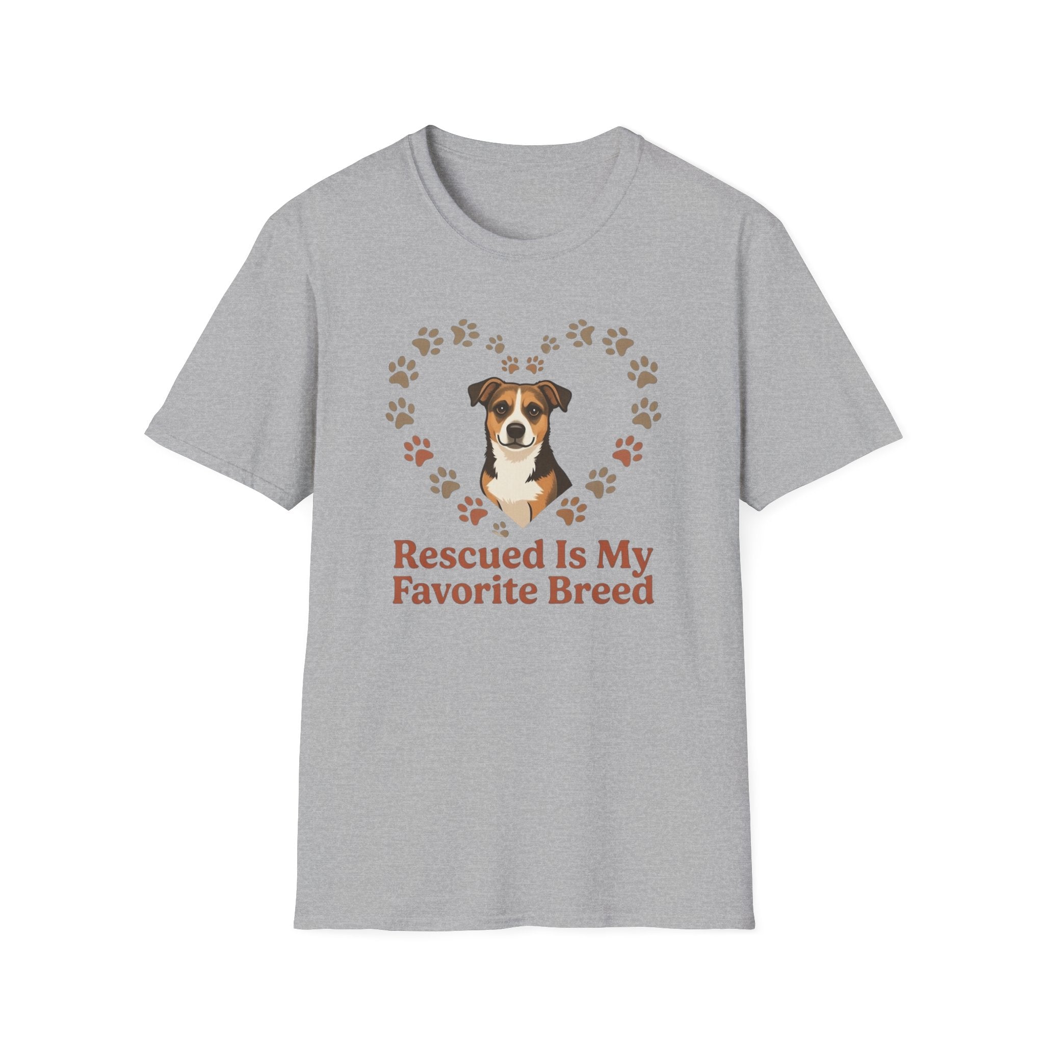 Rescued Is My Favorite Breed T-Shirt