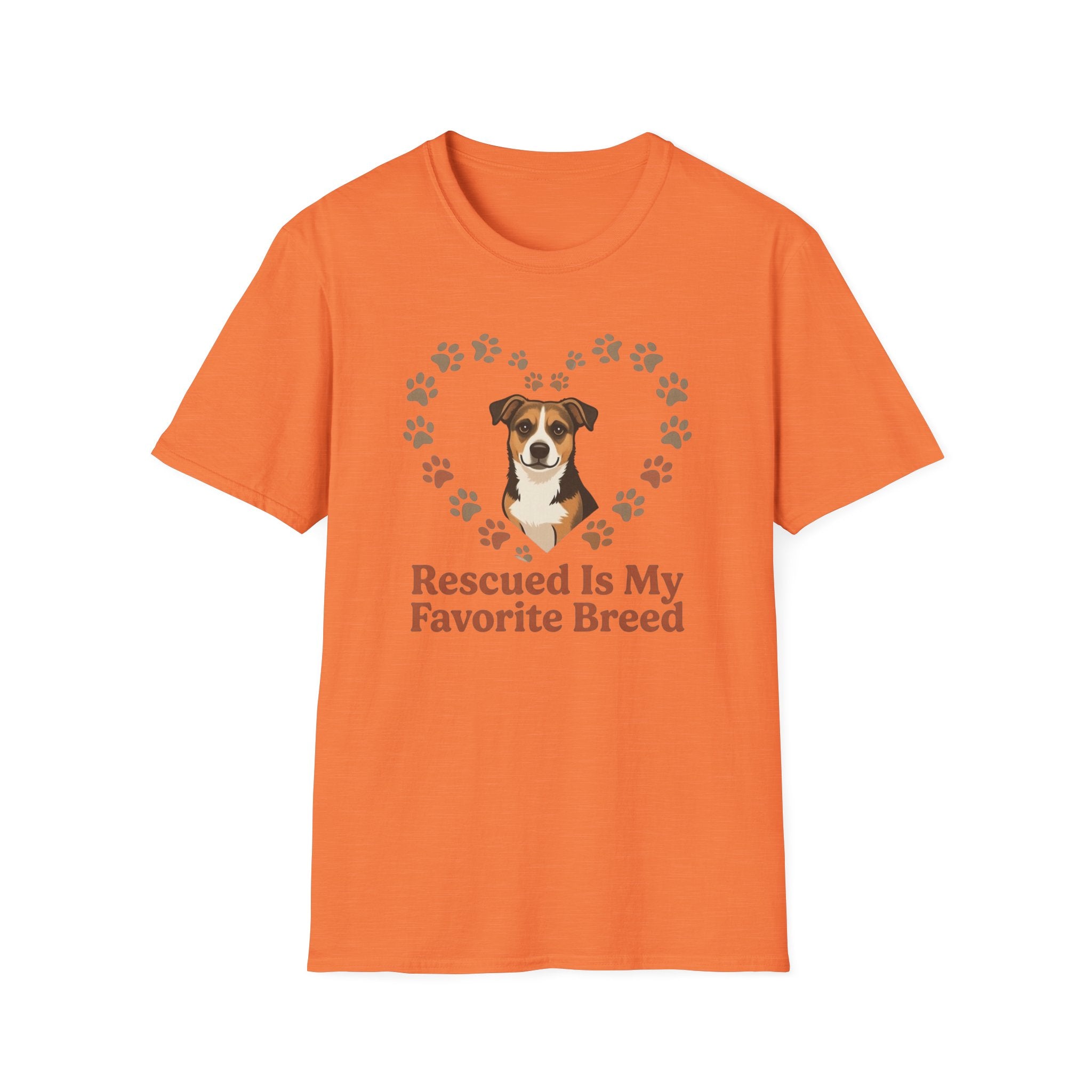Rescued Is My Favorite Breed T-Shirt